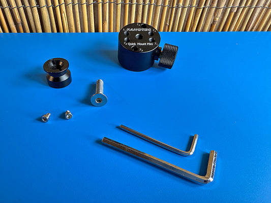 Quick Mount Mini Adapter System - Clamp and Plate (Factory Irregular)- F7154x