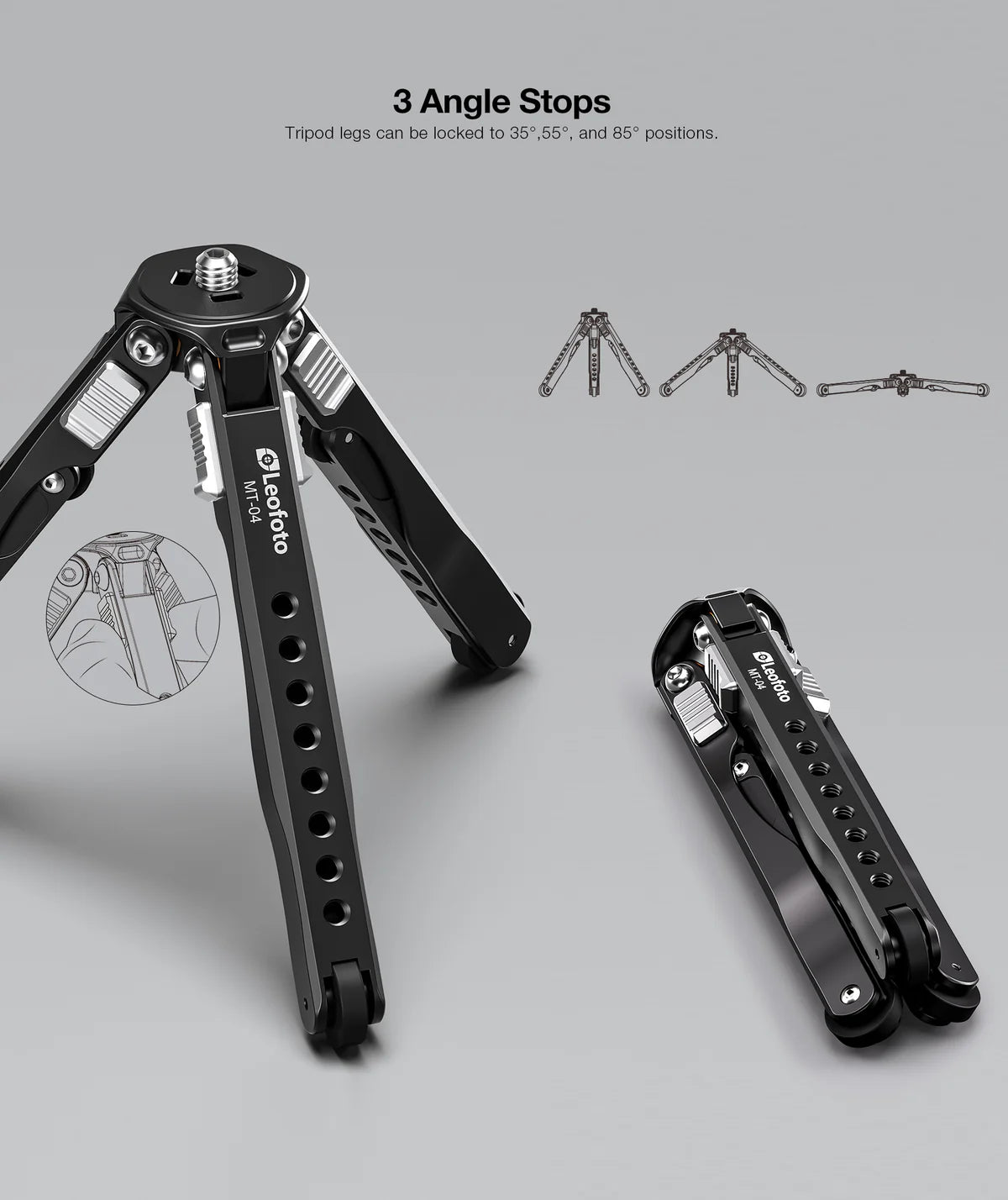 Leofoto MT-04 Mini Tripod