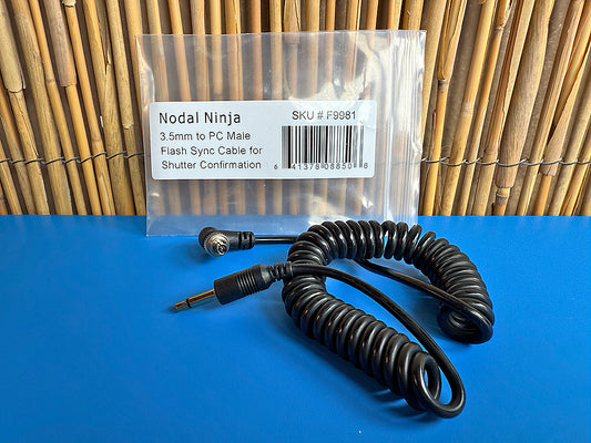 Mecha 3.5mm to Male PC Sync Cable - F9981